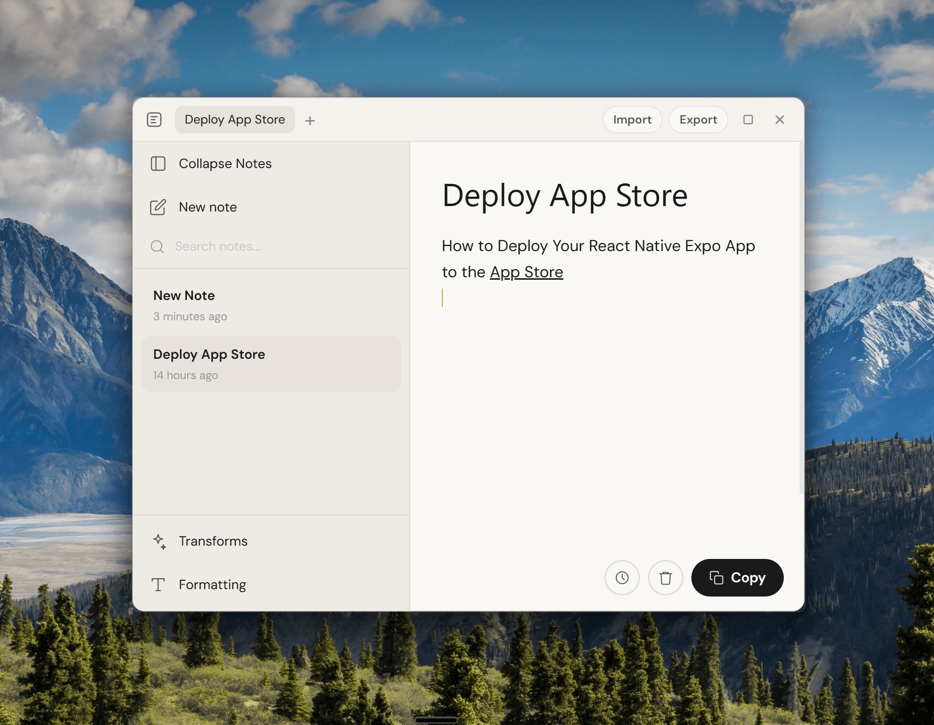 Turning Messy Speech into Clean Notes and Tasks