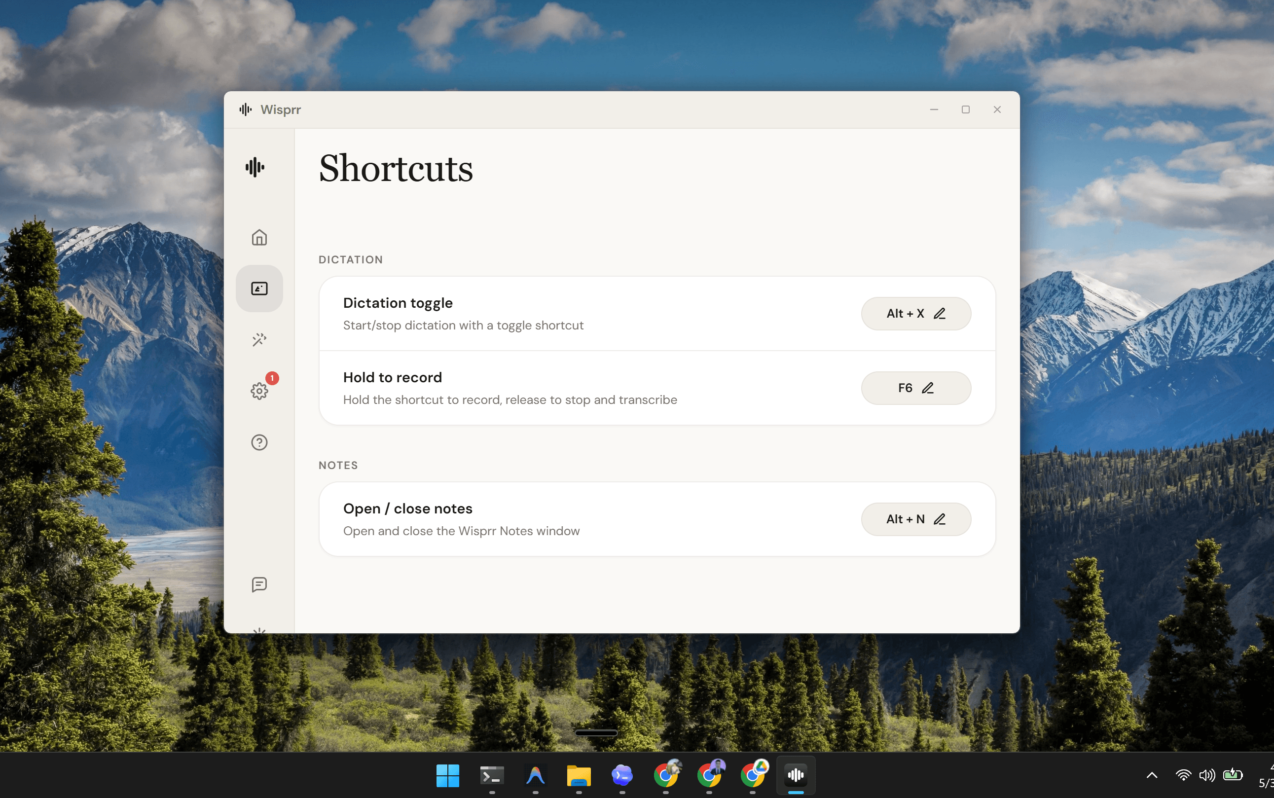 Wisprr Floating Overlay